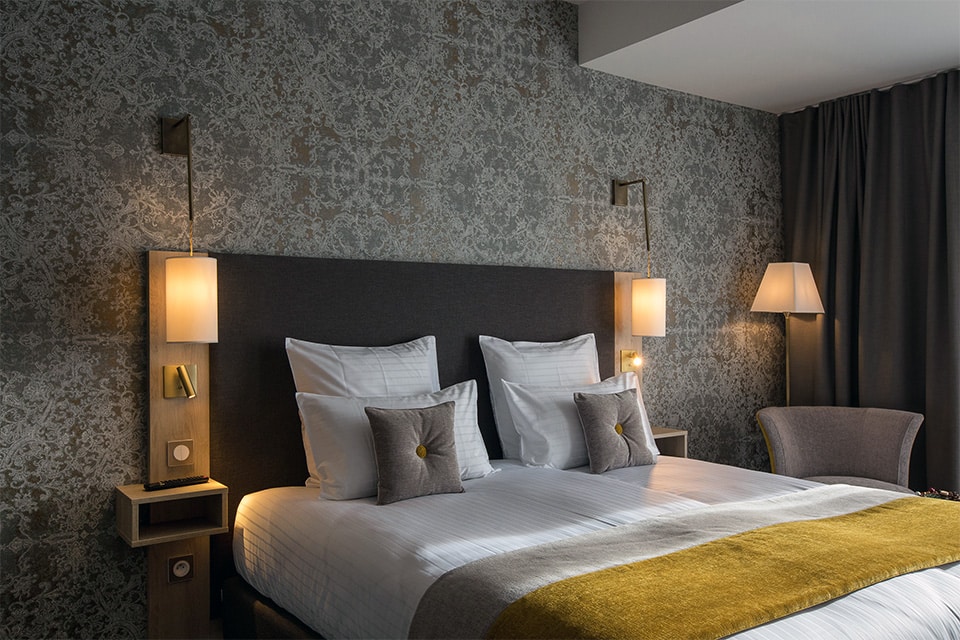 Décoration intérieure de l'hôtel James Boutique