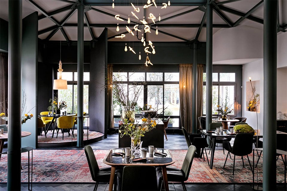 Aménagement de restaurant par Caroline Tissier