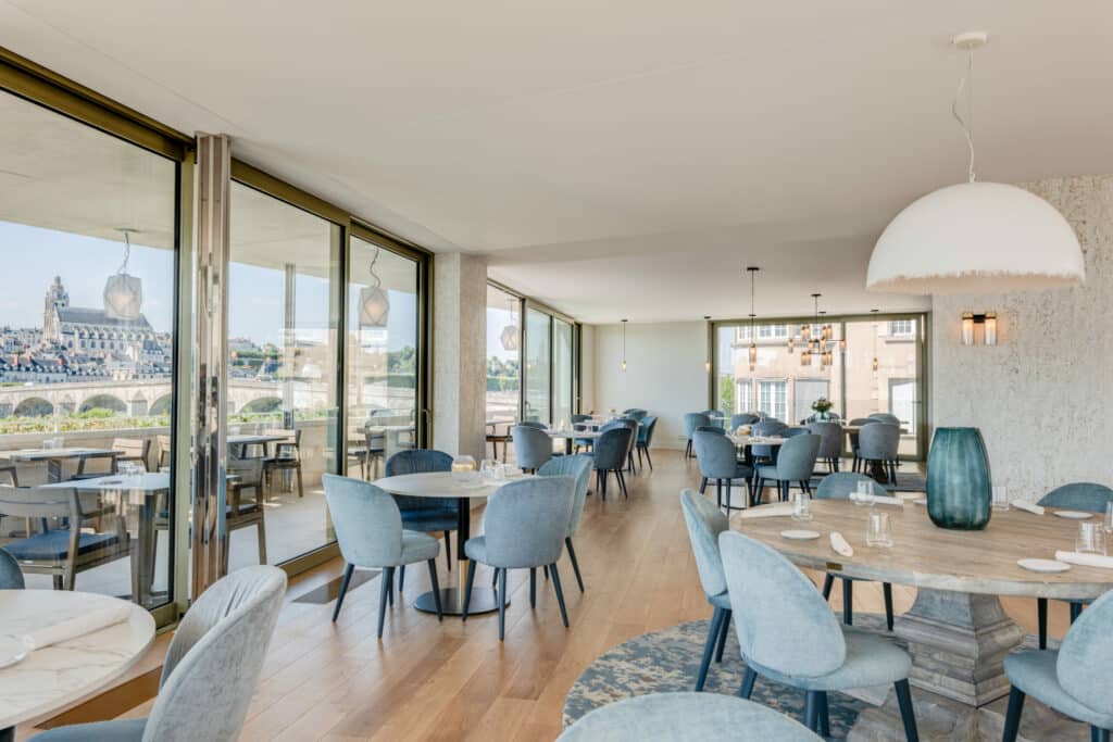 Restaurant Amour Blanc par Caroline, architecte d'intérieur